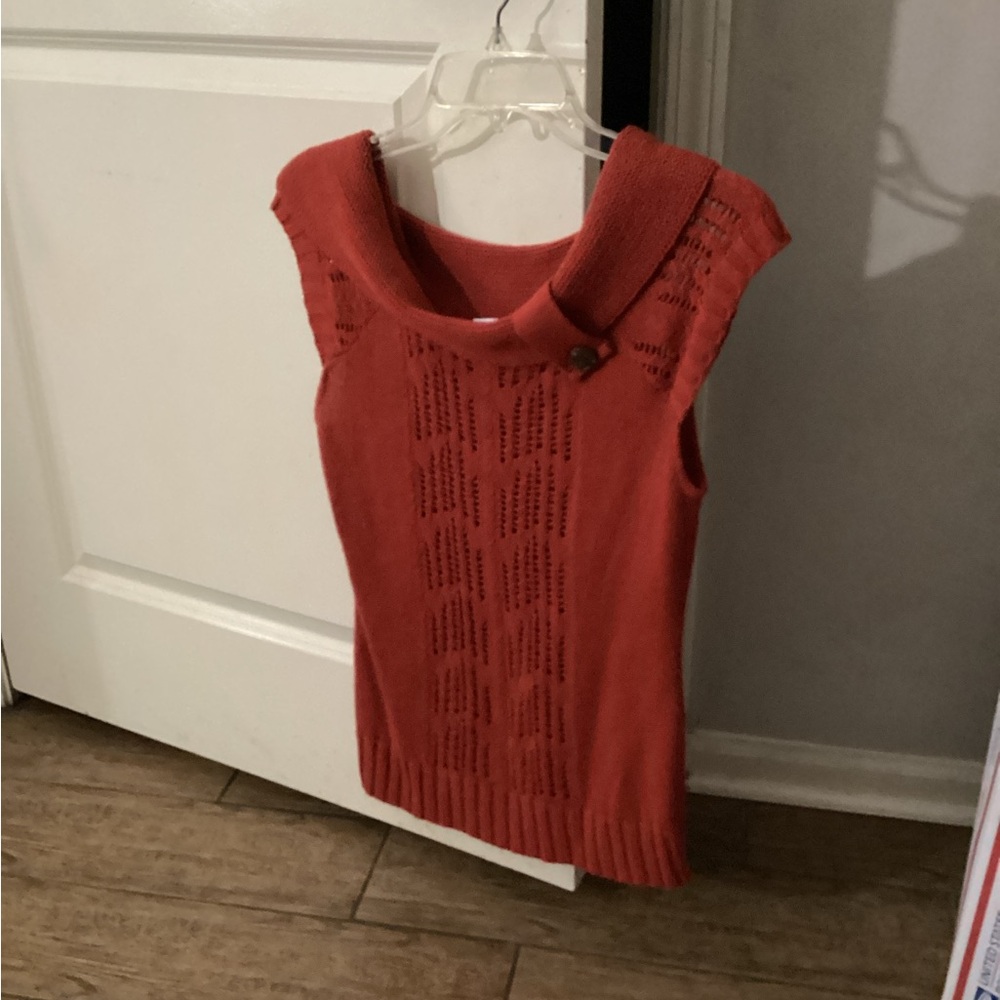 Maurices Women's Cowl Neck Sweater - Orange